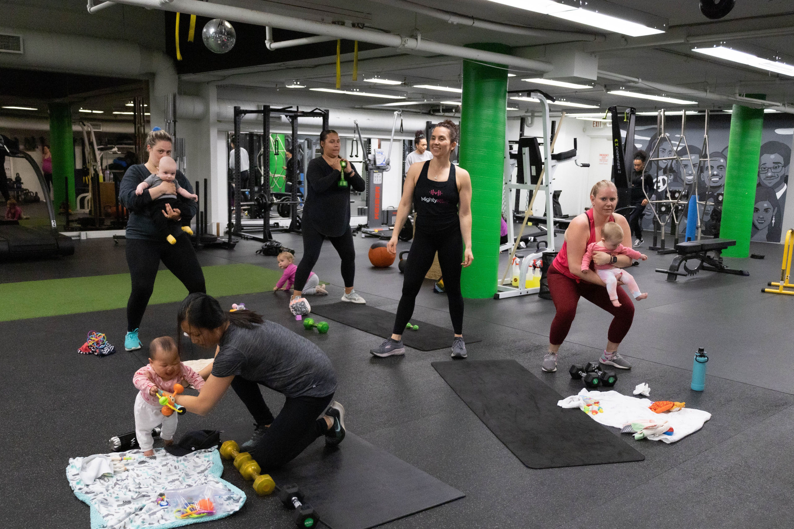 Mighty Mom Studio Classes Toronto Postpartum Fitness